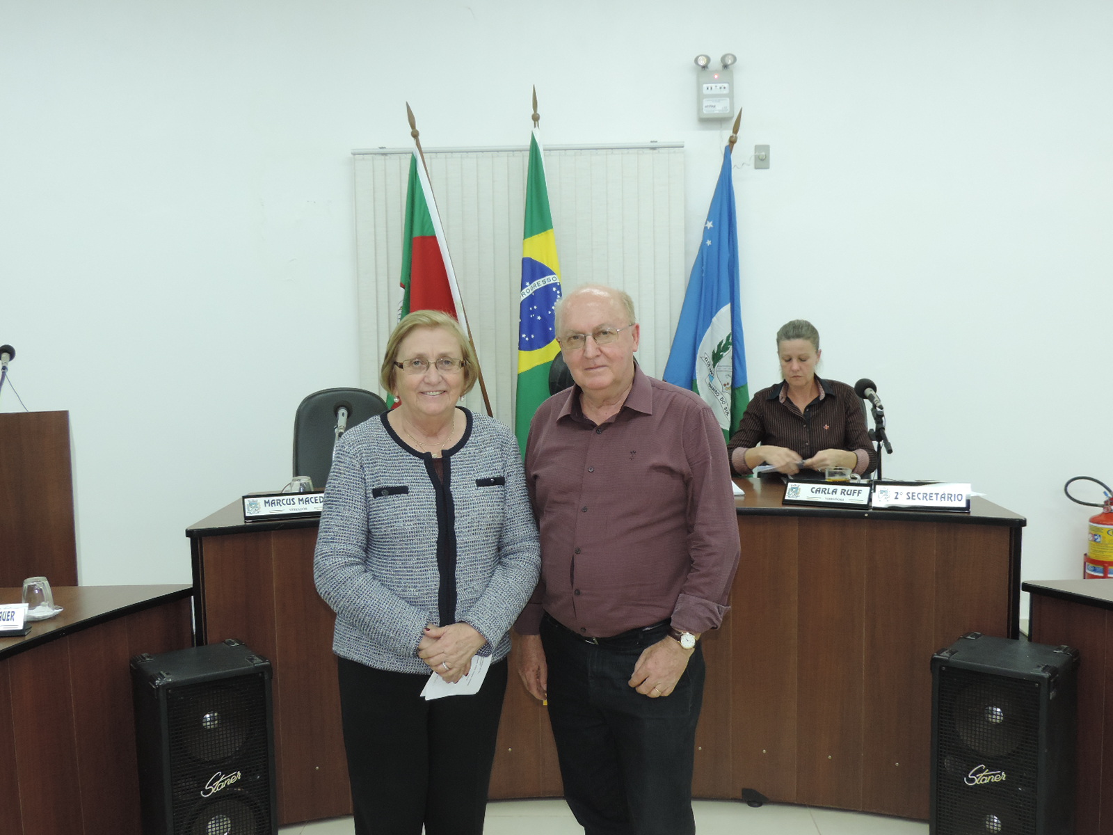 Câmara recebe a visita da Deputada Estadual Zilá Breitenbach do PSDB