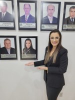 DESCERRAMENTO DO QUADRO NA GALERIA DOS PRESIDENTES DA VEREADORA PATRÍCIA PARREIRA, PRESIDENTE 2022.