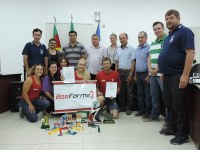 Homenagem a atletas paraisenses na sessão ordinária de 13 de abril de 2015